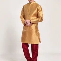 Moda Rapido Mandarin Collar Straight Kurta With Churidar image 3