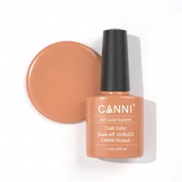 CANNI Gel Color System Coat Color Soak-Off UV & LED Nail Polish 7.3 ml-Soft Orange 048-picture-13