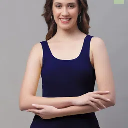 Friskers Blue Cotton Tank Top-picture-33