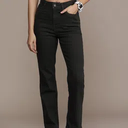 The Roadster Life Co. Women Straight Fit Stretchable Jeans-picture-2