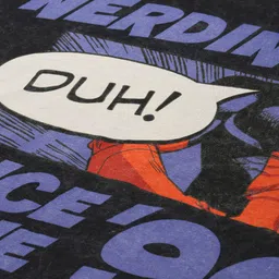 Kook N Keech Marvel Deadpool Printed Drop-Shoulder Sleeves Crop Boxy T-shirt image 2