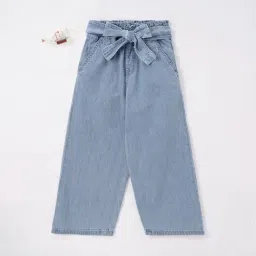 Ed-a-Mamma Kids Blue Solid  Jeans-image-7