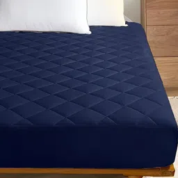 Comfowell Sea Green King Size Polycotton Fitted Water Resistant Mattress Protector-image-48