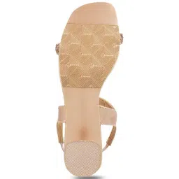 Metro Women's Rose Gold Back Strap Sandals image 4