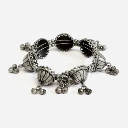 Panash German Silver Handcrafted Adjustable Umbrella Bangle image 4