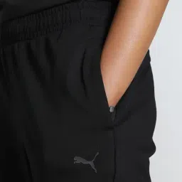 Puma Black Cotton Regular Fit Pants image 5