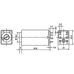 Fuji Electric ST7P Series Super Timer 100 MΩ Insulation Resistance, ST7P-2 AC200V 10S image 1