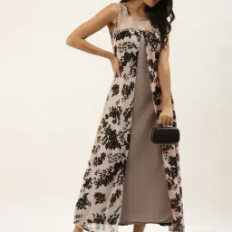 Belle Fille Multicolor Printed Dress-image-22