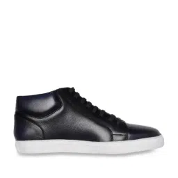 ZZANETTI Men's Navy Ankle High Sneakers-picture-31