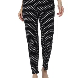 Dyca Black & White Printed Lounge Pants-picture-36