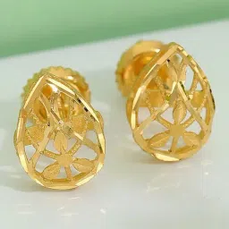 Malabar Gold and Diamonds 22k (916) BIS Hallmark Yellow Gold Earring For Women-picture-31