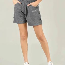 Chkokko Grey Cotton Shorts-picture-10