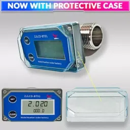 amiciSense Digital Water Flow Meter 20-280 Lpm With 1 inch Hose Thread image 3