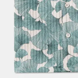 R&B Kids Ivory Floral Print Regular Fit Shirt image 5