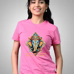 Tedhi Medhi Family Women Printed Slim Fit T-shirt-picture-30