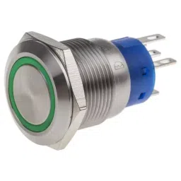 RS PRO Push Button Switch Latching Panel Mount 19.2 mm Cutout, 1113774-picture-28