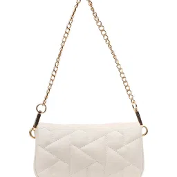 Kazo Off White Small Geometric Handbag image 4