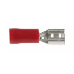 RS PRO Red Insulated Female Spade Connector, , 4.8 x 0.8 mm Tab Size, 0.5 mm² to 1.5 mm², 534395 image 2