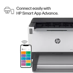 Hp 1020W Monochrome Wireless Printer White image 5