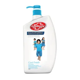 Lifebuoy Antibacterial Body Wash With Long-Lasting Freshness 1L - Coolfresh image 2