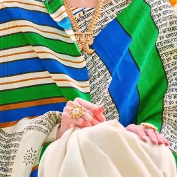 Saree Mall Beige Printed Sarees With Unstitched Blouse image 4