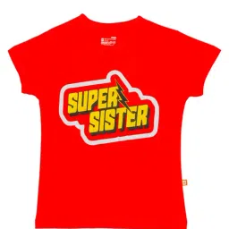 Proteens Girls Red Cotton T-Shirt-picture-22