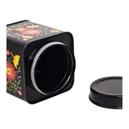Chumbak Black Iron Storage Jar - Set of 1 image 4