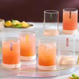 Borosil 295ml Drinking Glass Set - 6 Piece-picture-11