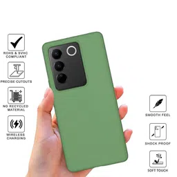 SPRIG Unisex Vivo V27 Pro 5G Impact Resistant Back Case image 4