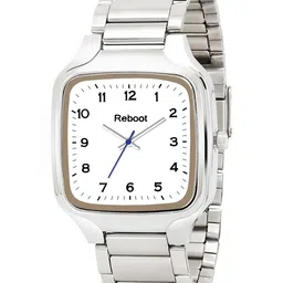 REBOOT Men Stainless Steel Bracelet Style Analogue Watch SH_FT4026WhiteDesignerSquareWatch-picture-32