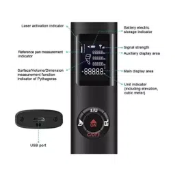 generic Real Instruments LDM-05 Laser Distance Meter 40 m image 2