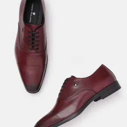 Louis Philippe Men Leather Formal Oxfords-picture-22