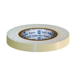 VCR 2.5 m x 12 mm Waterproof White Double Side Foam Tape, 24 Rolls Per Pack-picture-30