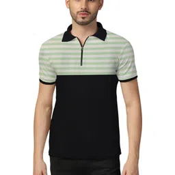 Blisstone Men Colourblocked Polo Collar T-shirt-picture-36