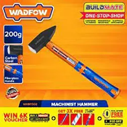WADFOW WHM1302 Drop-forged Unique Design Fiberglass Carbon Steel Machinist Hammer-picture-21
