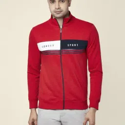 Byford by Pantaloons Red Regular Fit Printed Sweatshirt-picture-20