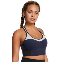 UNDER ARMOUR Women Project Rock Infinity Mid Longline Bra-picture-6