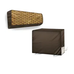 The Furnishing Tree Split AC Cover Set of Indoor and Outdoor Unit Used for 1.5 Ton Bluestar VLU Pac-picture-12