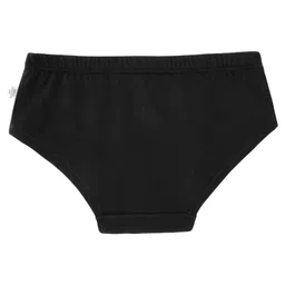 Plan B Cotton Blend Woven Pack Of 4 Hearts Printed Hipster Panties - Black Purple Grey Blue image 5
