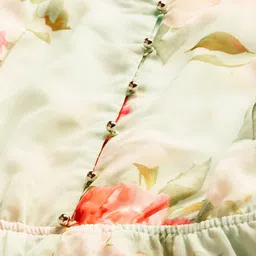 CURVE BY KOTTY Women Floral Print A-Line Dress image 2