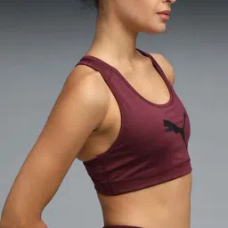 Puma Red Tight Fit Printed Sports Bra image 3