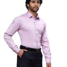 Raymond Purple Slim Fit Shirts image 4