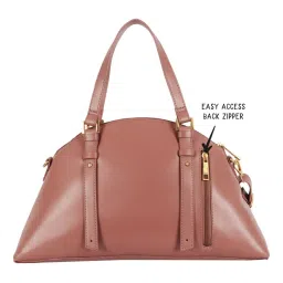 Baggit Pink Printed Medium Handbag image 4