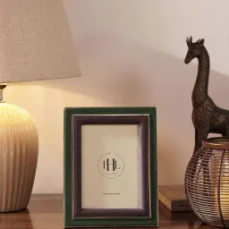 Pure Home and Living Purple & Green Mdf Dual Tone Large Photo Frame-picture-14