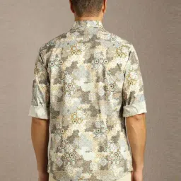 Louis Philippe Multicoloured Slim Fit Printed Shirt image 2