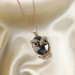 Sohi women's crystal owl pendant-picture-43