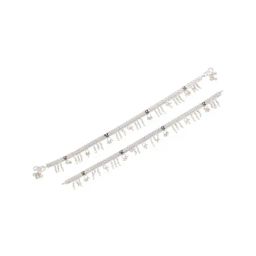 Sri Jagdamba Pearls Viaana 0.8 Silver Anklets-picture-0