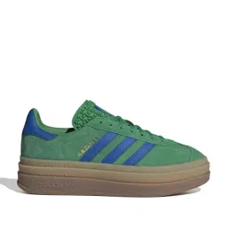 Adidas Originals Women's GAZELLE BOLD Green Sneakers-image-75