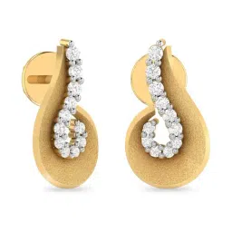 PC Jeweller Padriac 18k Gold Earrings for Women-image-33