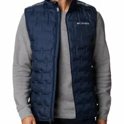 Columbia Men Navy Blue Delta Ridge Down Gilet Vest-image-9